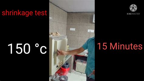 wire shrinkage testing